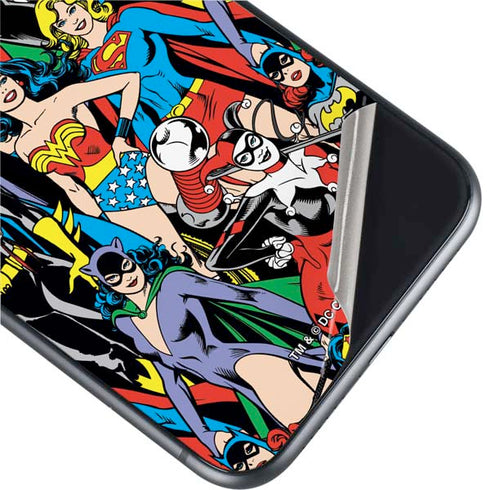 DC Comics Wonder Woman DC Bombshells Characters Pattern iPhone 11 Skin